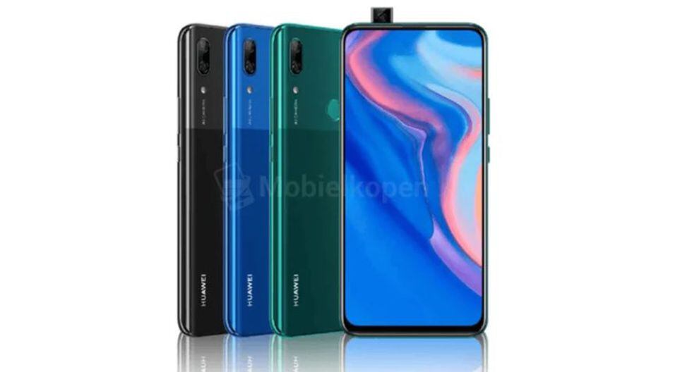 Cámara pop-up del nuevo móvil de Huawei