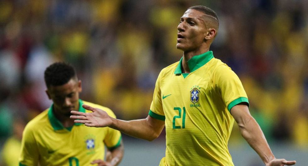 Richarlison fue titular en los dos primeros partidos de Brasil en la Copa América 2019. (AFP)